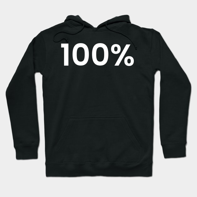 100% Hoodie by Seamed Fit